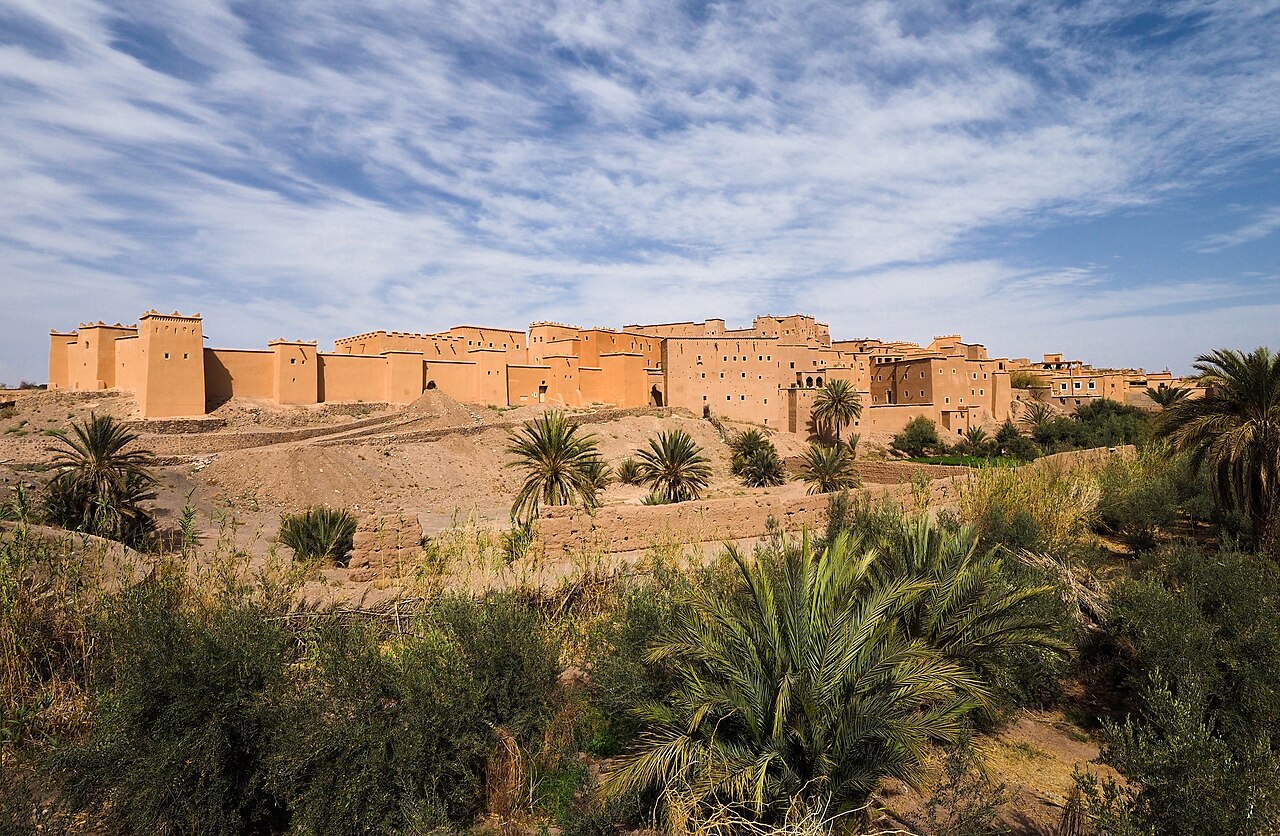 Ksar of Taourirt — Morocco castle