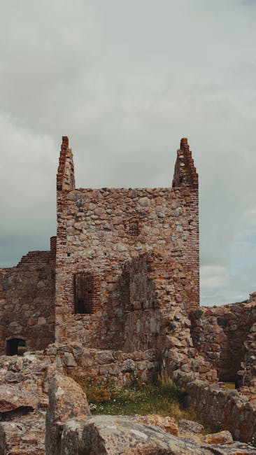 Hammershus Castle Ruins — Denmark castle