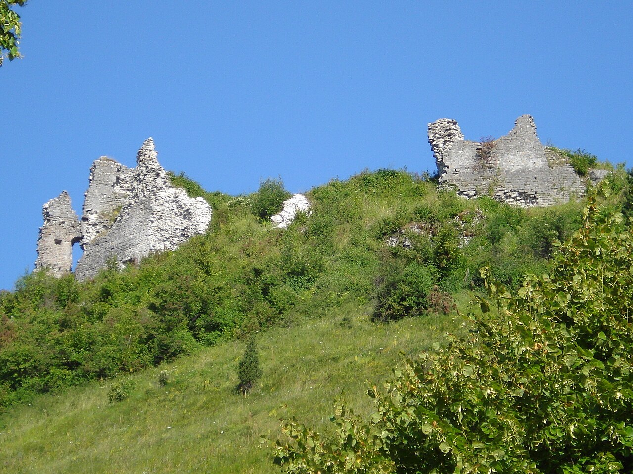 Tržan Castle in Modruš — Croatia castle