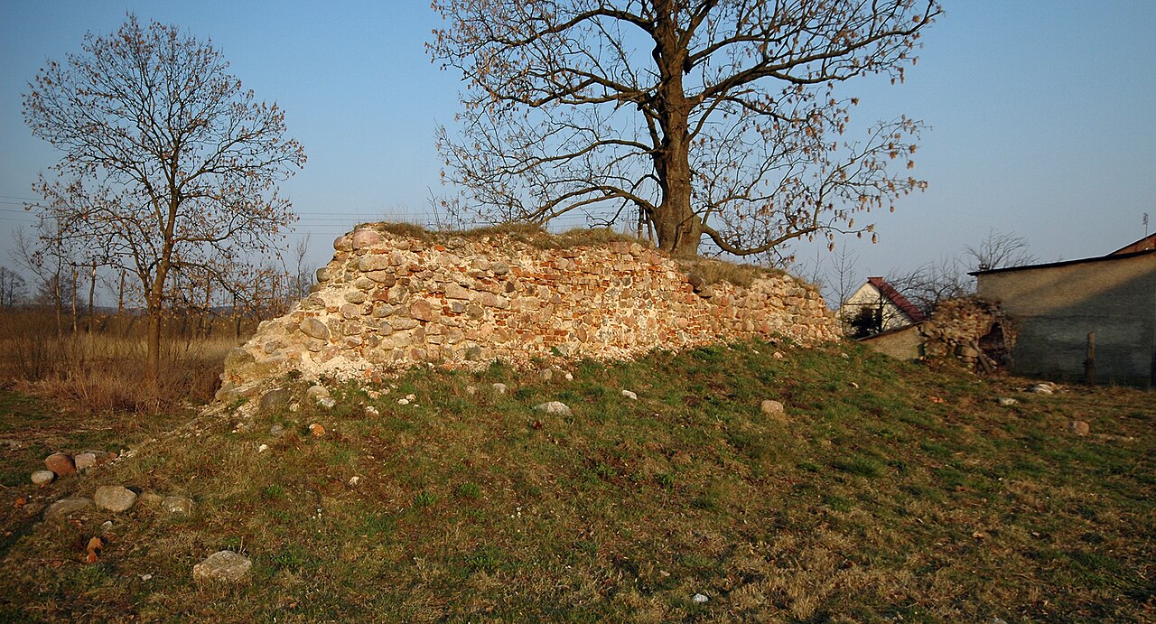 Dąbrówno Castle — Poland castle