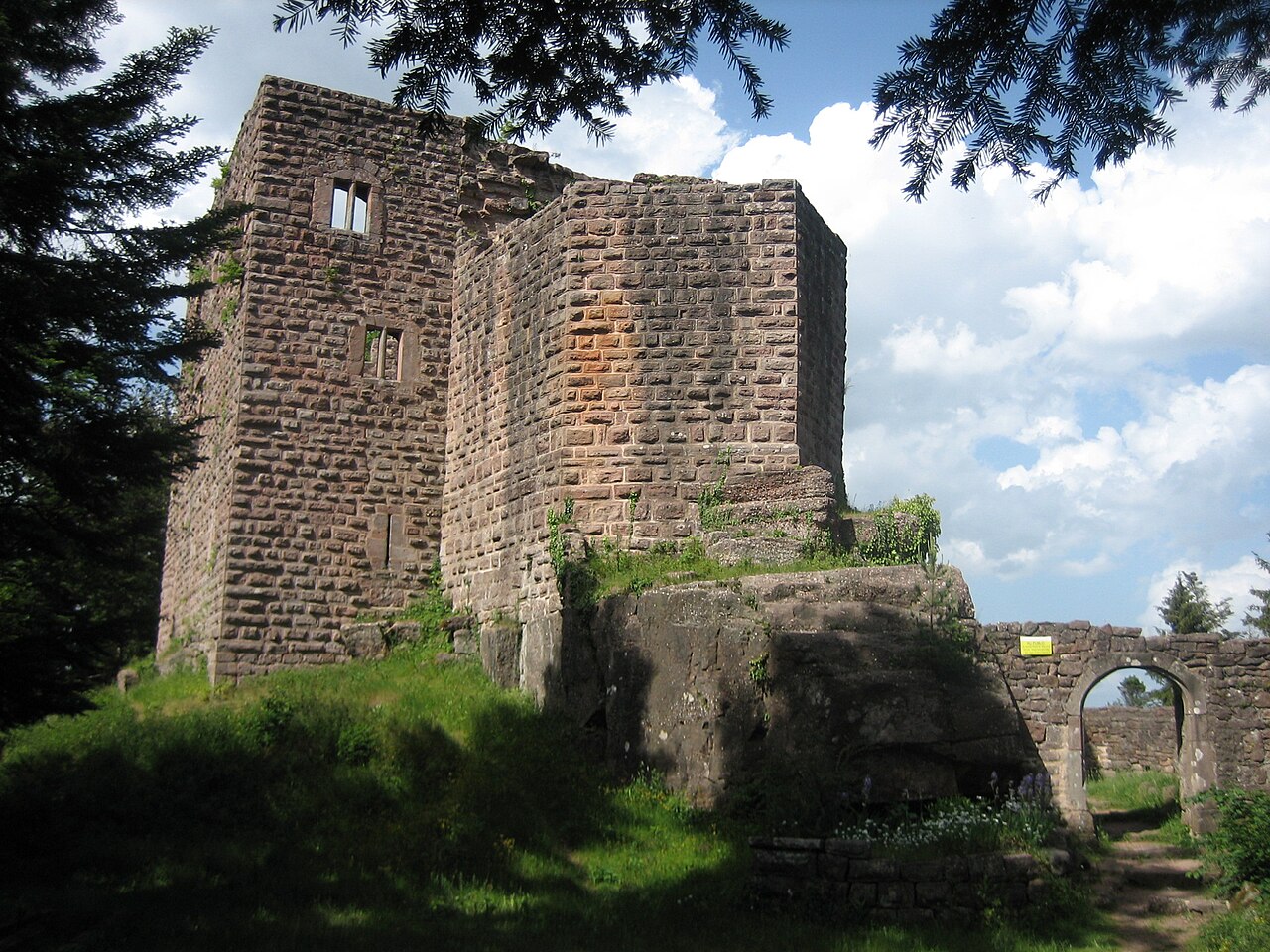 Birkenfels Castle — France castle