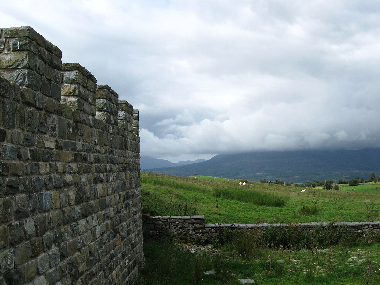 Tomen y Mur — United Kingdom of Great Britain and Northern Ireland castle