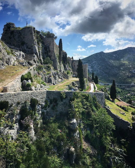 Klis Fortress — Croatia castle