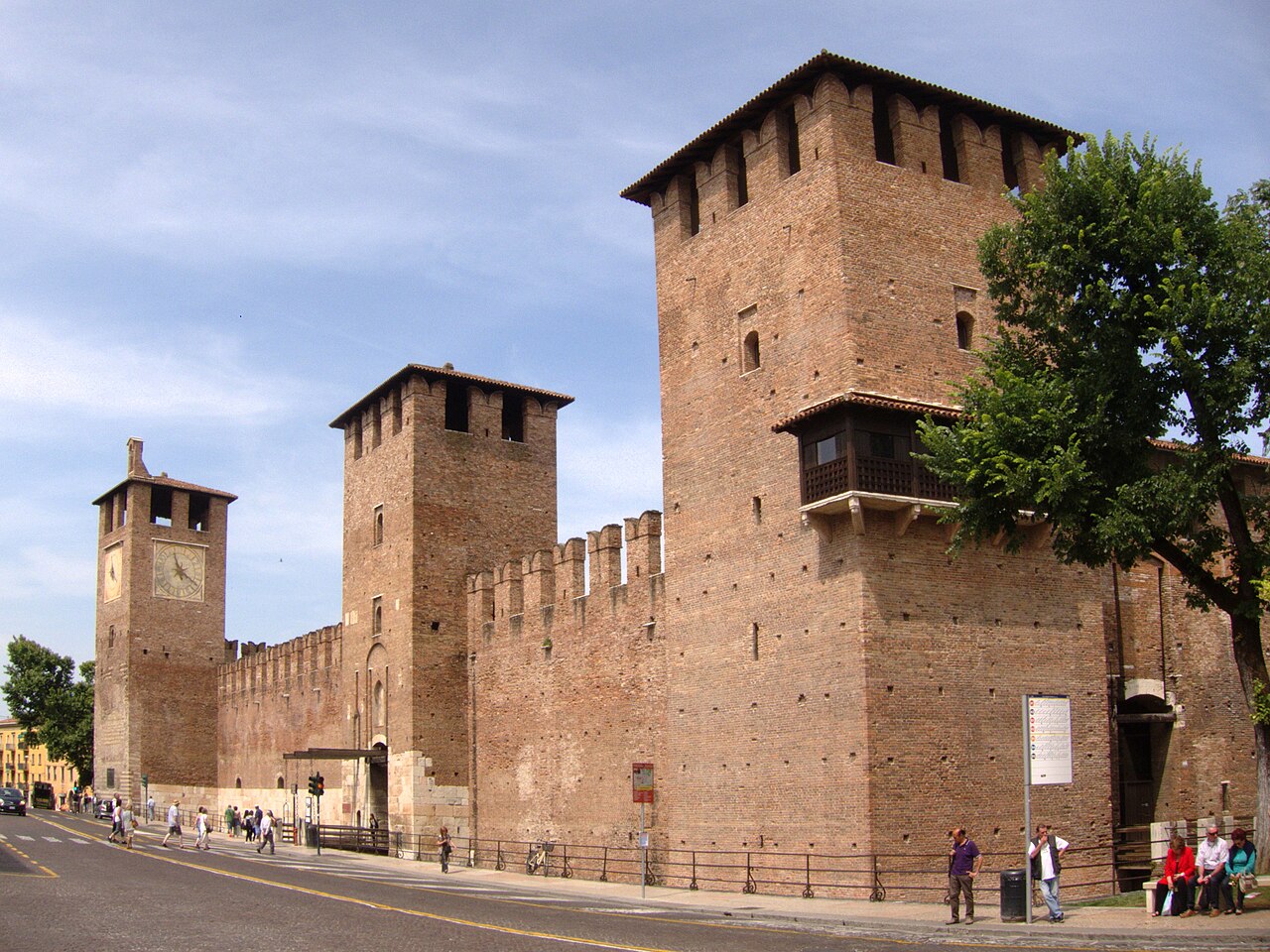 Castelvecchio Museum — Italy castle