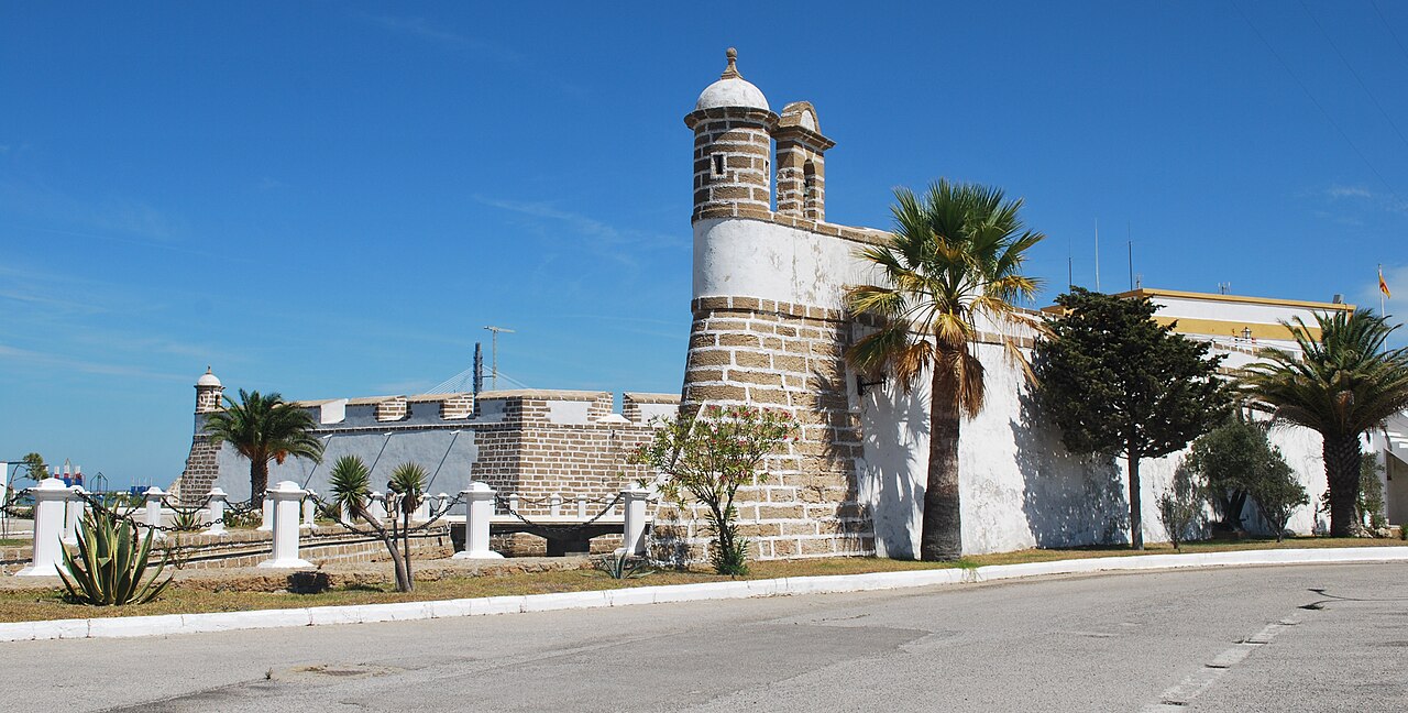 San Lorenzo del Puntal Fortress — Spain castle