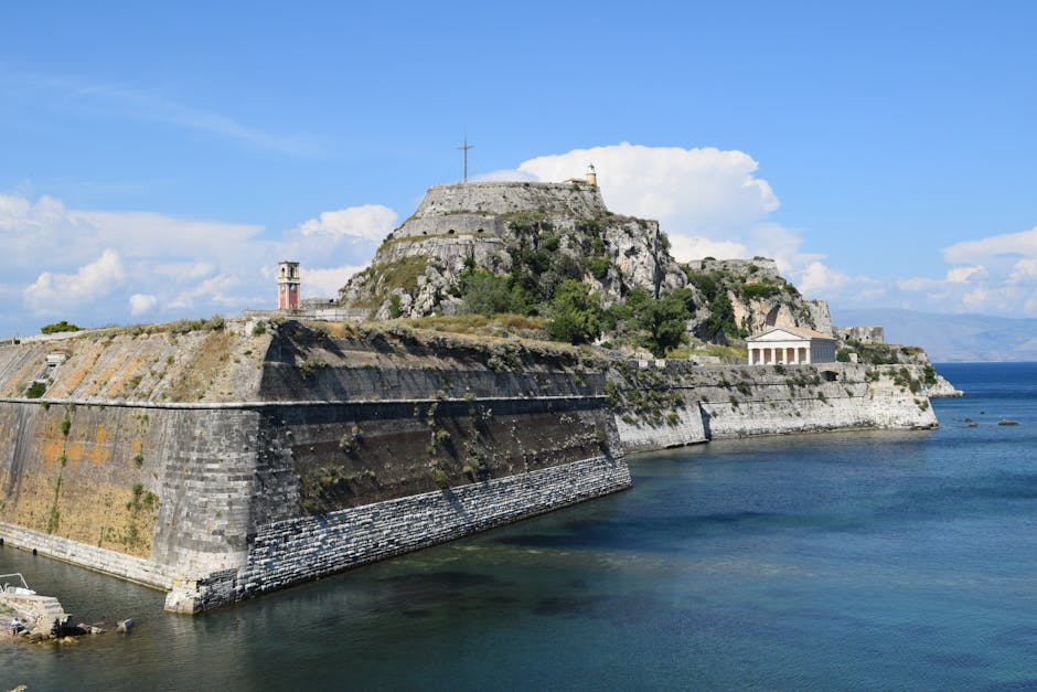 Old Venetian Fortress of Corfu — Greece castle