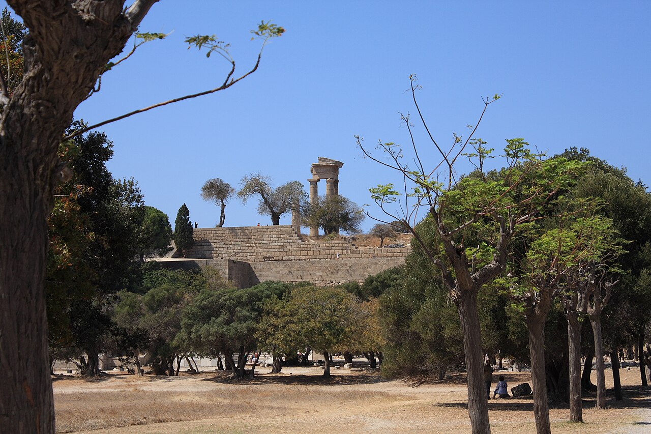 Acropolis of Rhodes — Greece castle