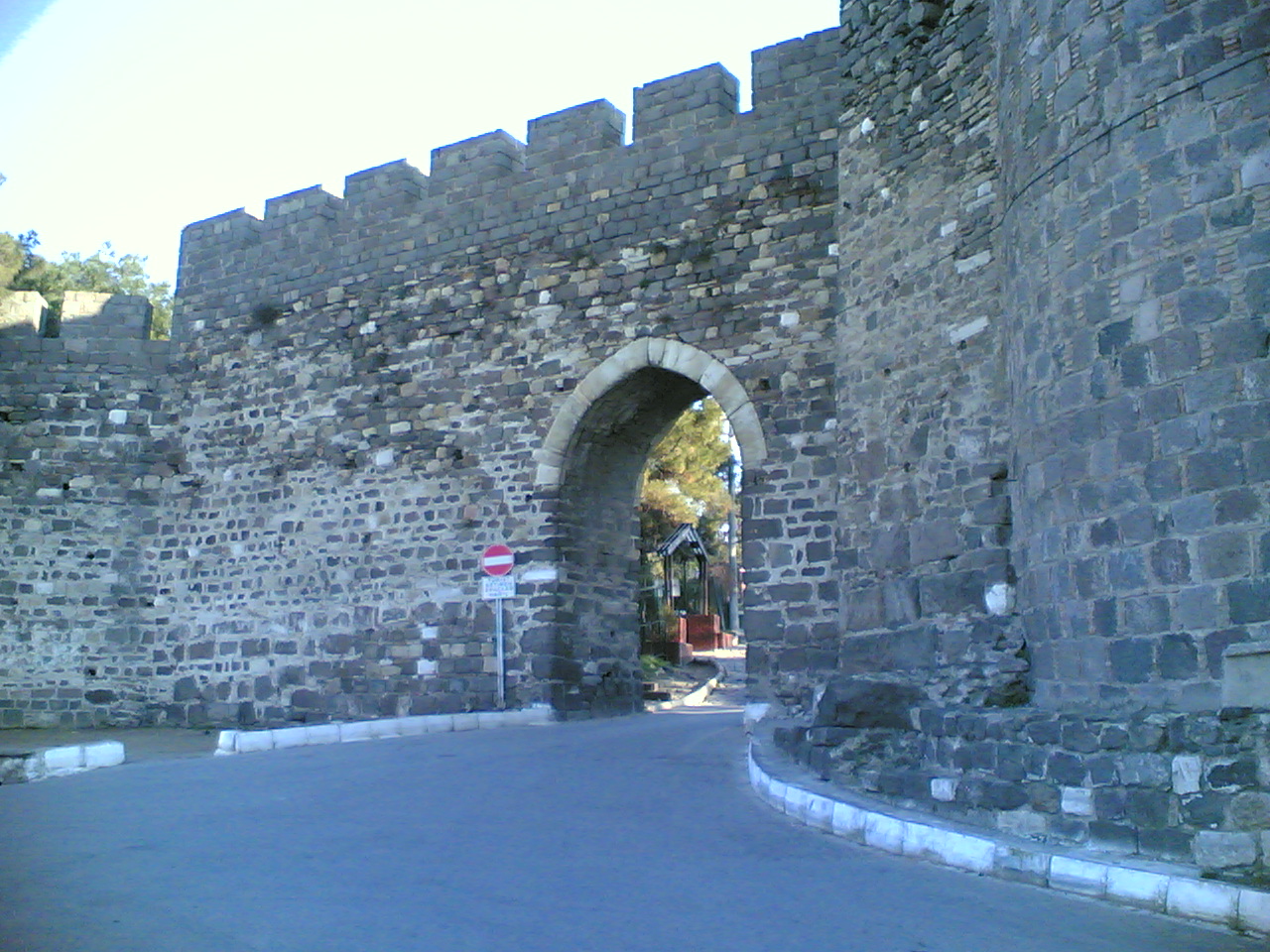 Kadifekale Castle — Turkey castle