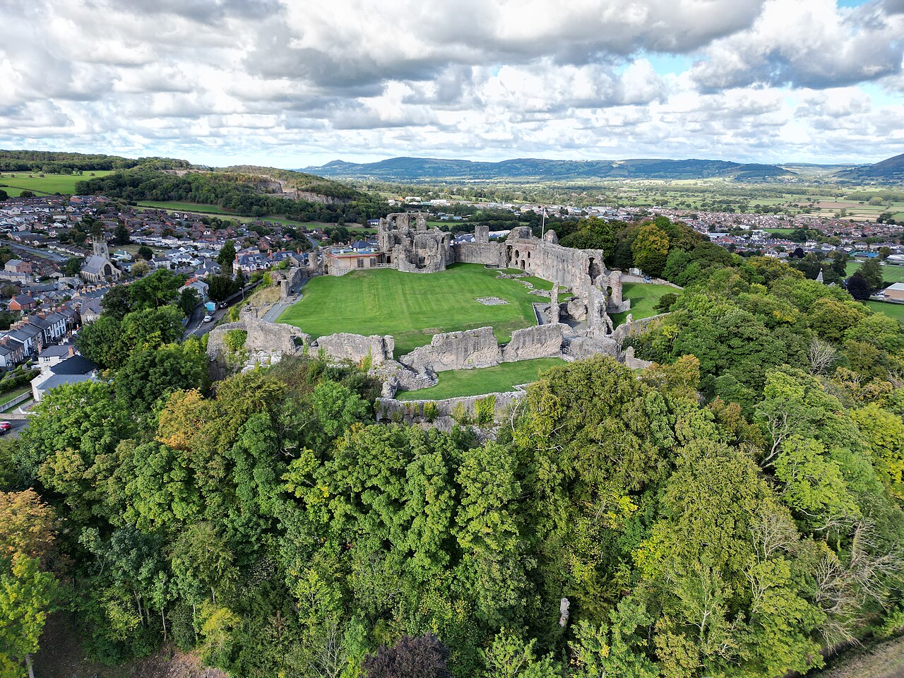 Denbigh Castle Ruins — United Kingdom of Great Britain and Northern Ireland castle