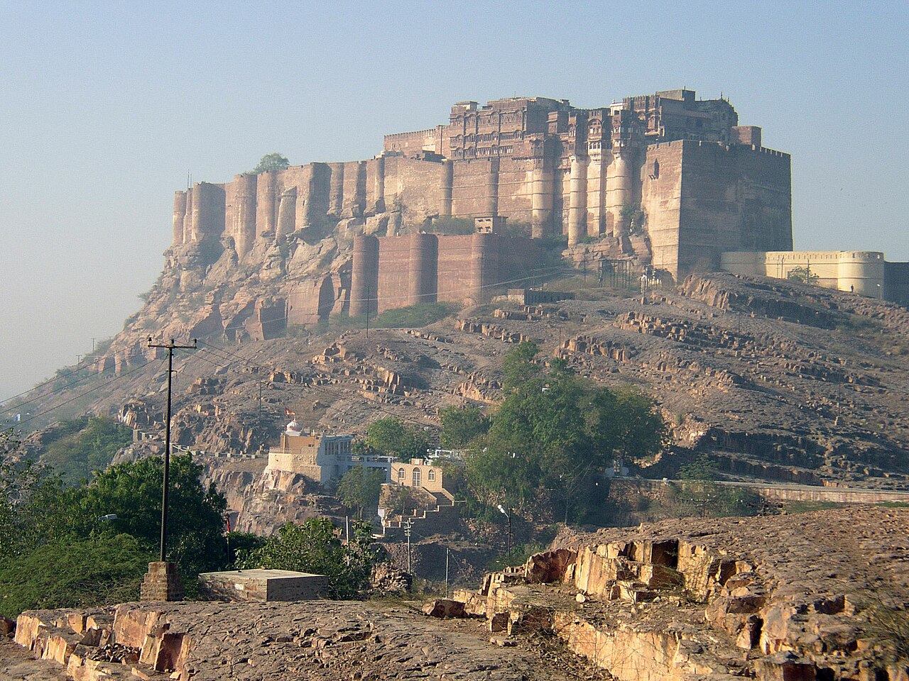 Mehrangarh Fortress — India castle
