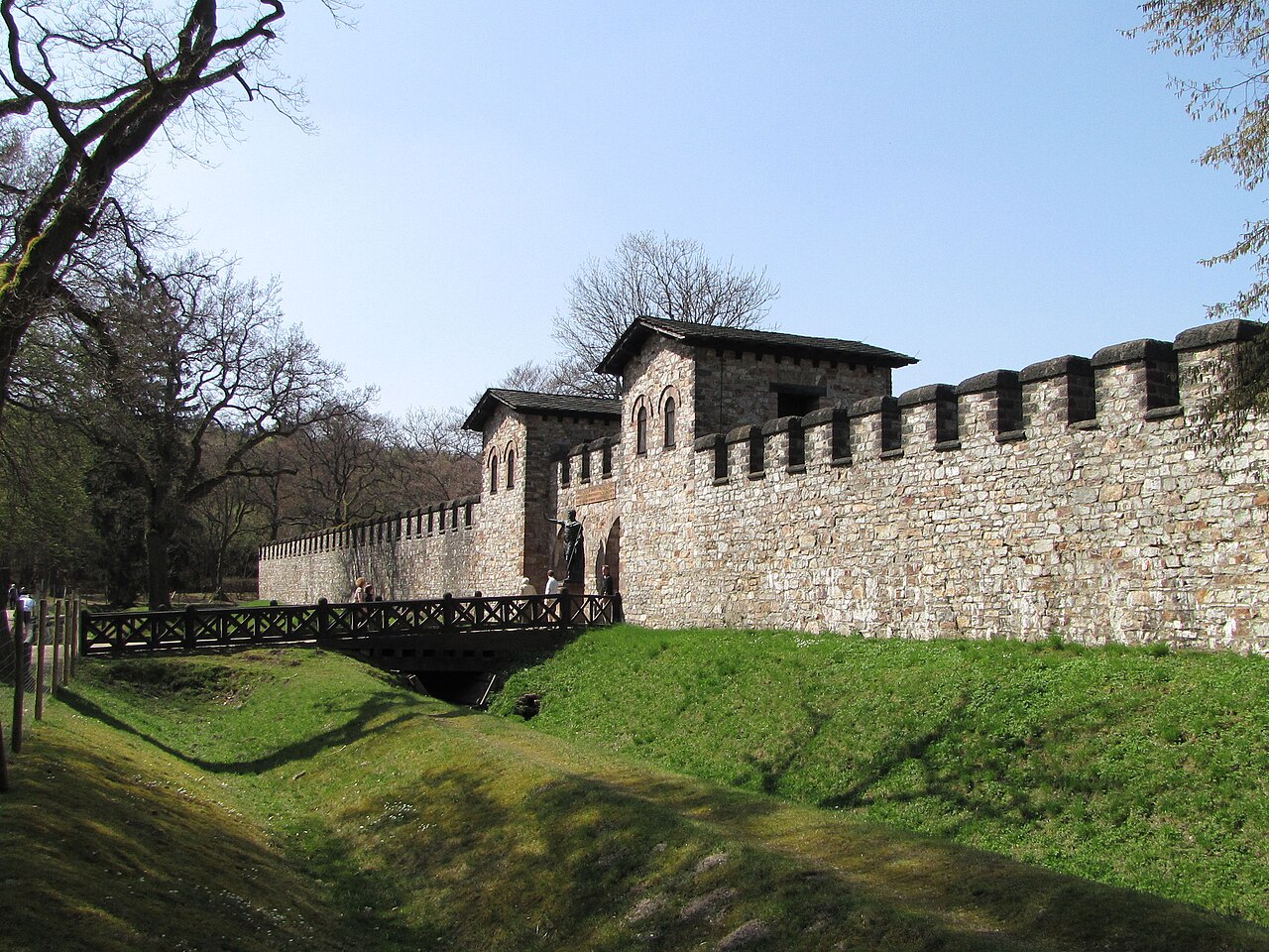 Limes Germanicus — Germany castle