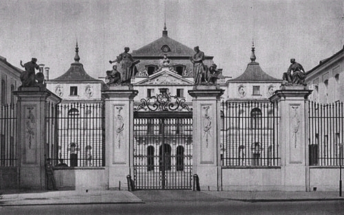 Brühl Palace, Warsaw — Poland castle