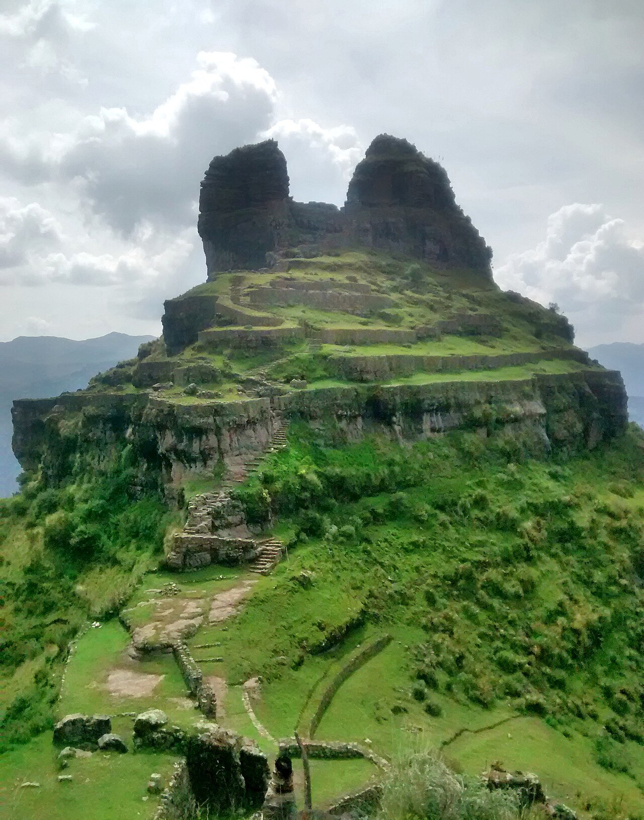 Waqrapukara — Peru castle