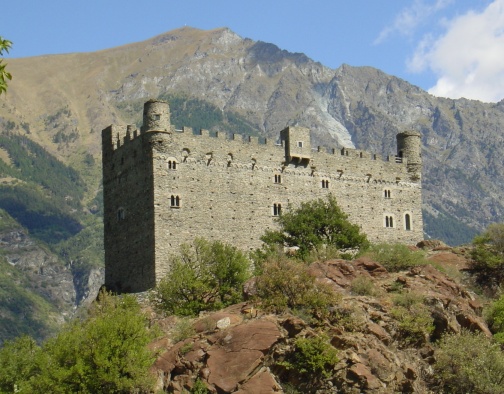 Ussel Castle — Italy castle