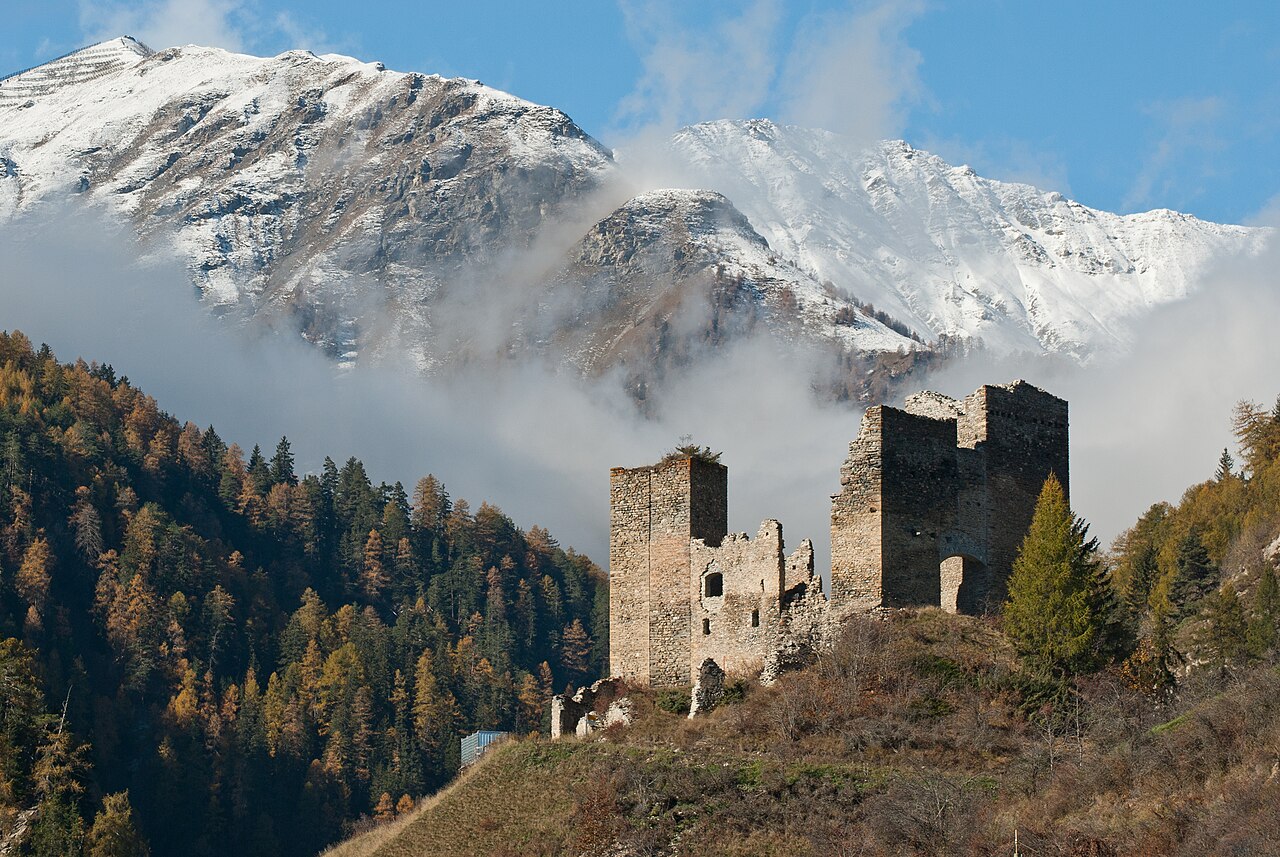 Tschanüff Castle — Switzerland castle