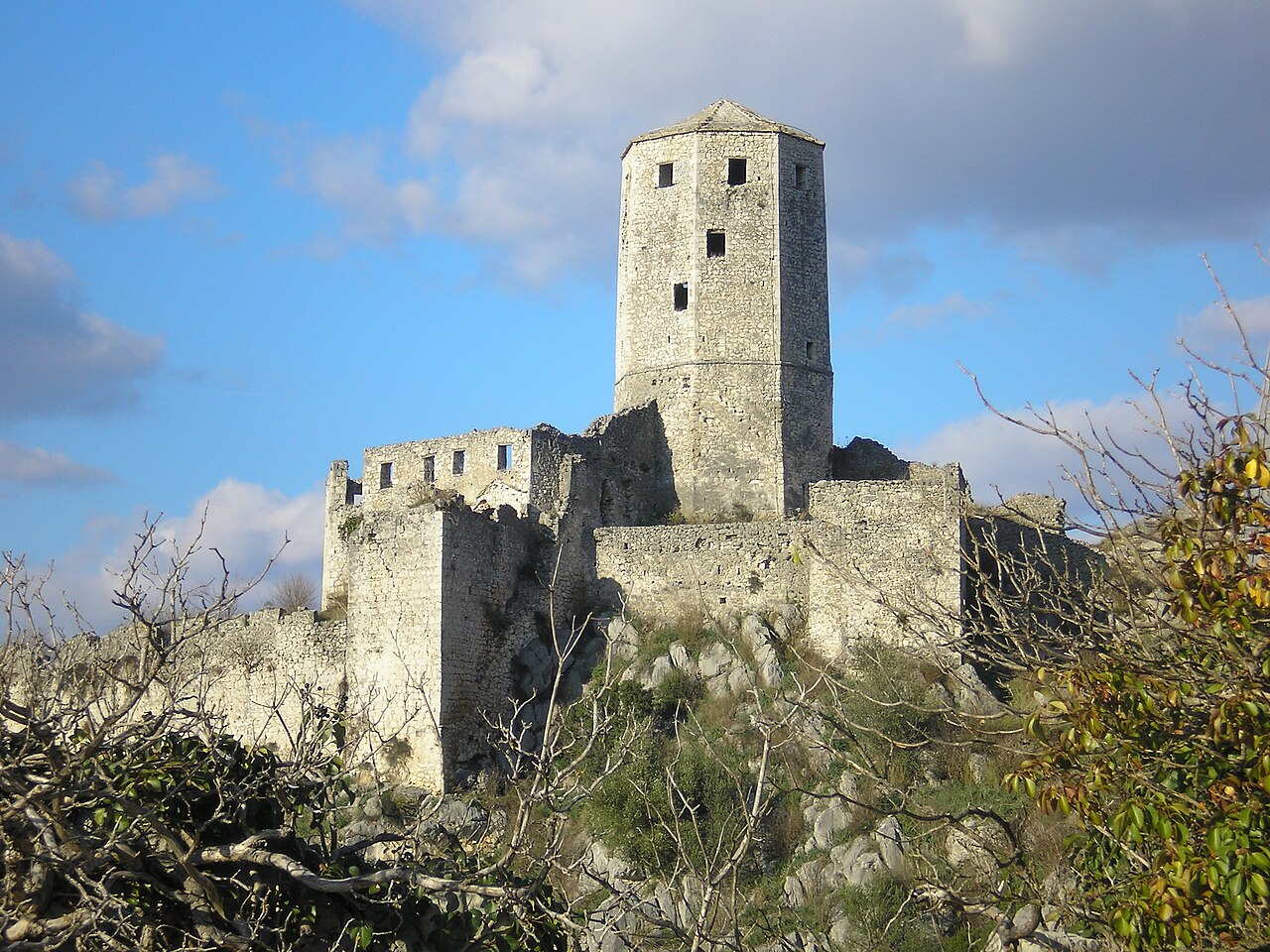 Počitelj Castle — Bosnia and Herzegovina castle