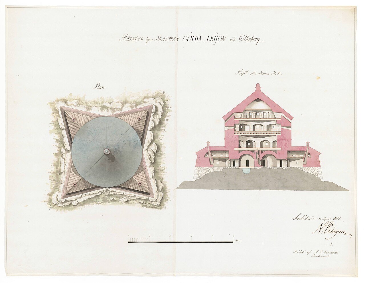 Lion Redoubt — Sweden castle