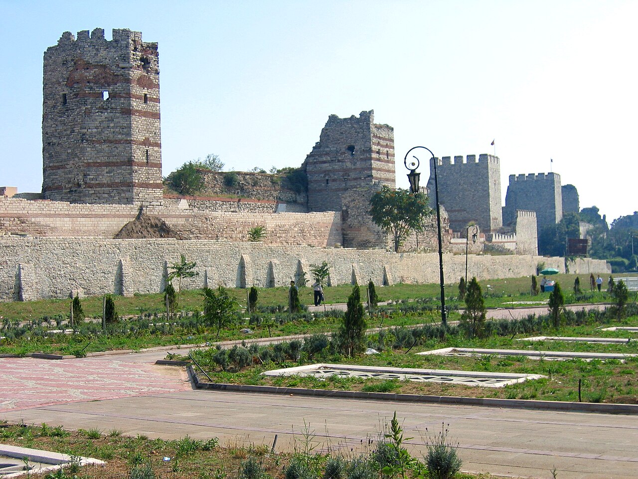Walls of Constantinople — Turkey castle