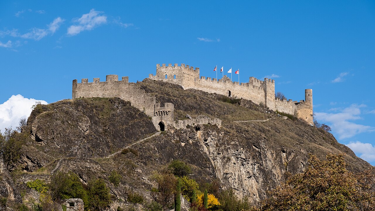 Tourbillon Castle — Switzerland castle