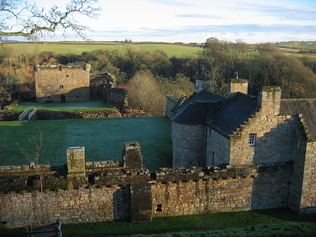 Craignethan Castle — United Kingdom of Great Britain and Northern Ireland castle