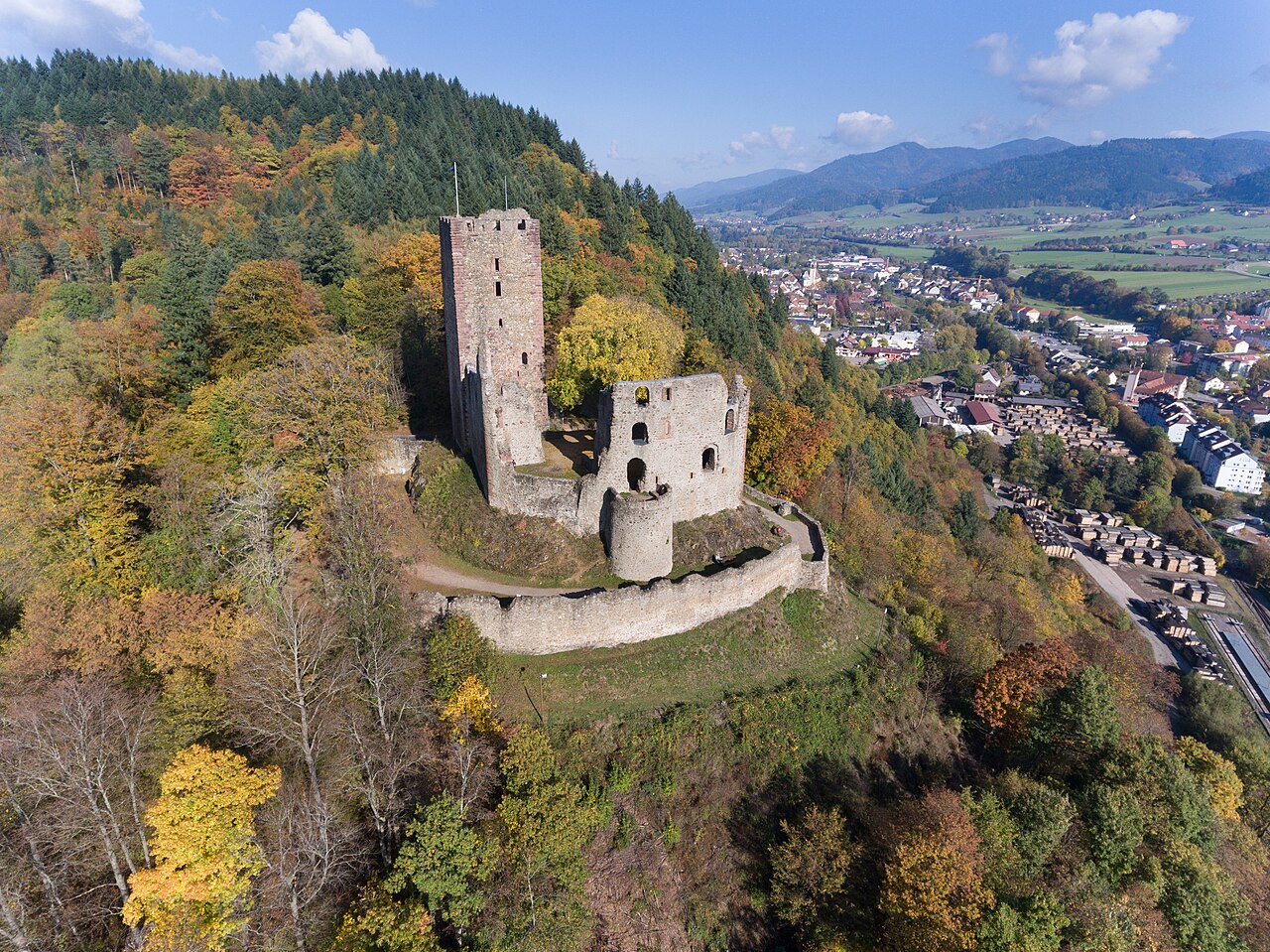 Kastelburg Castle Ruins — Germany castle
