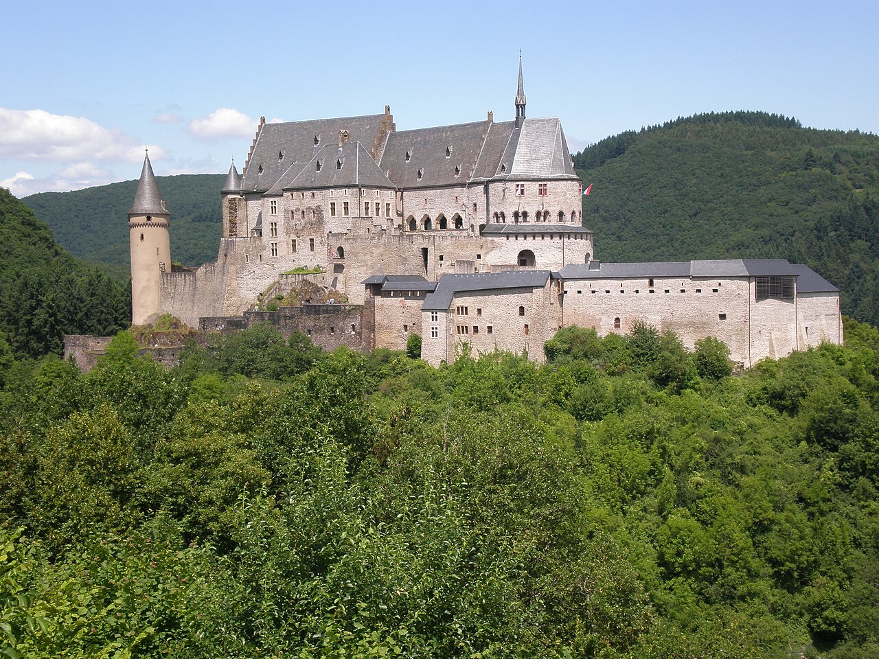 Vianden Castle — Luxembourg castle