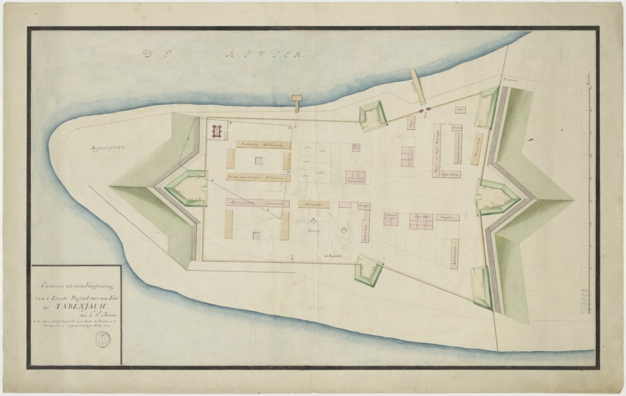 Fort Tabanio — Indonesia castle