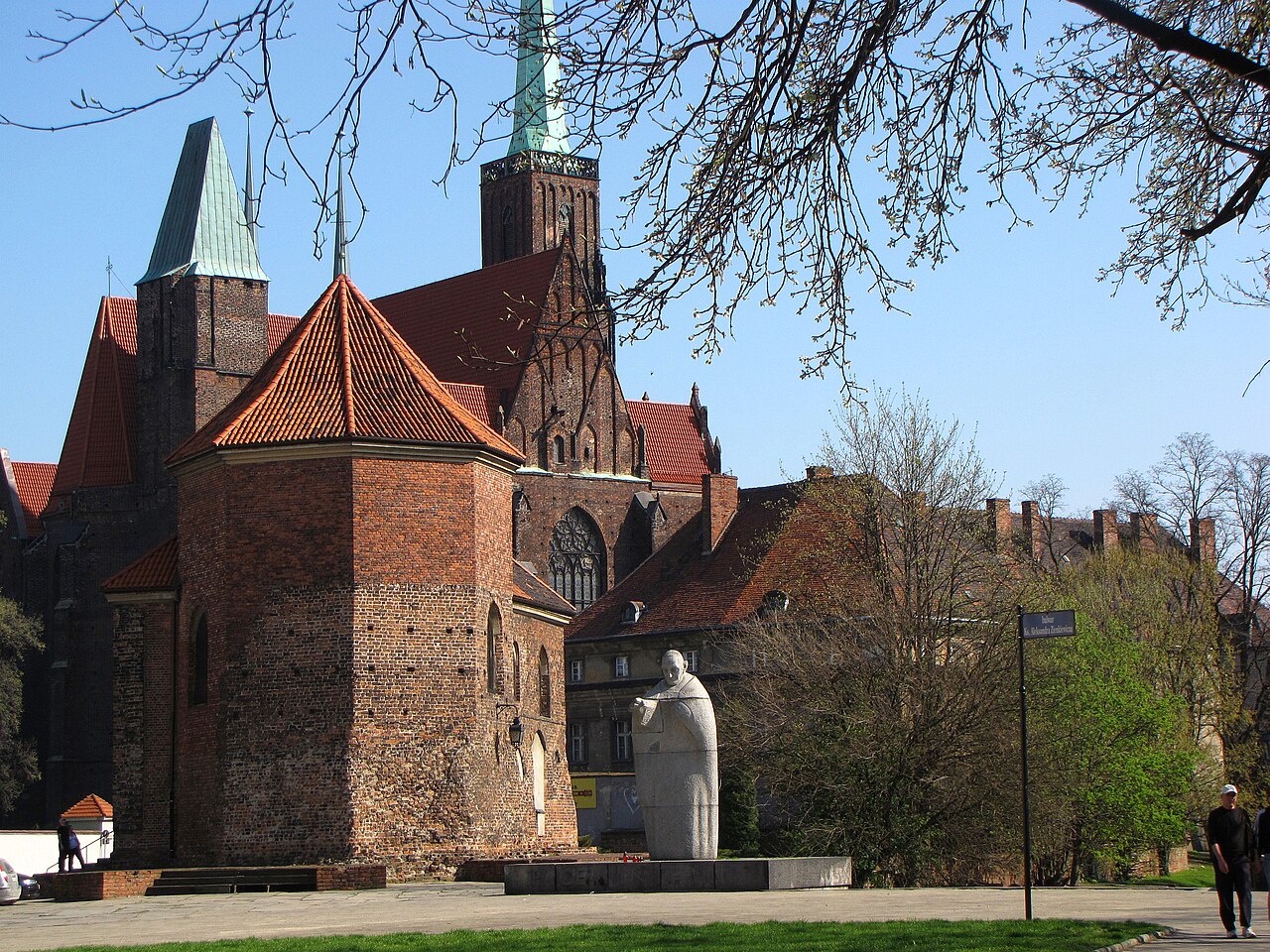 Castle in Ostrów Tumski, Wrocław — Poland castle