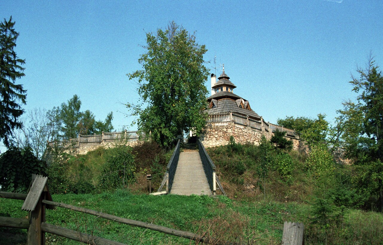 Castle in Szaflary — Poland castle