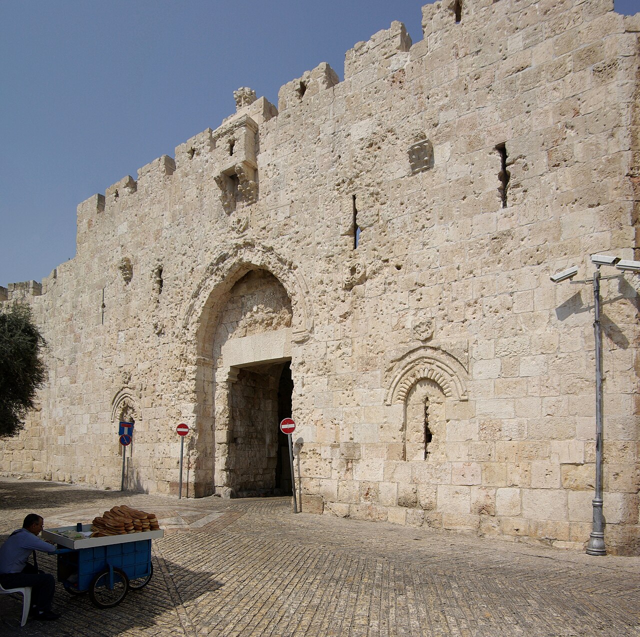 Zion Gate — Israel castle