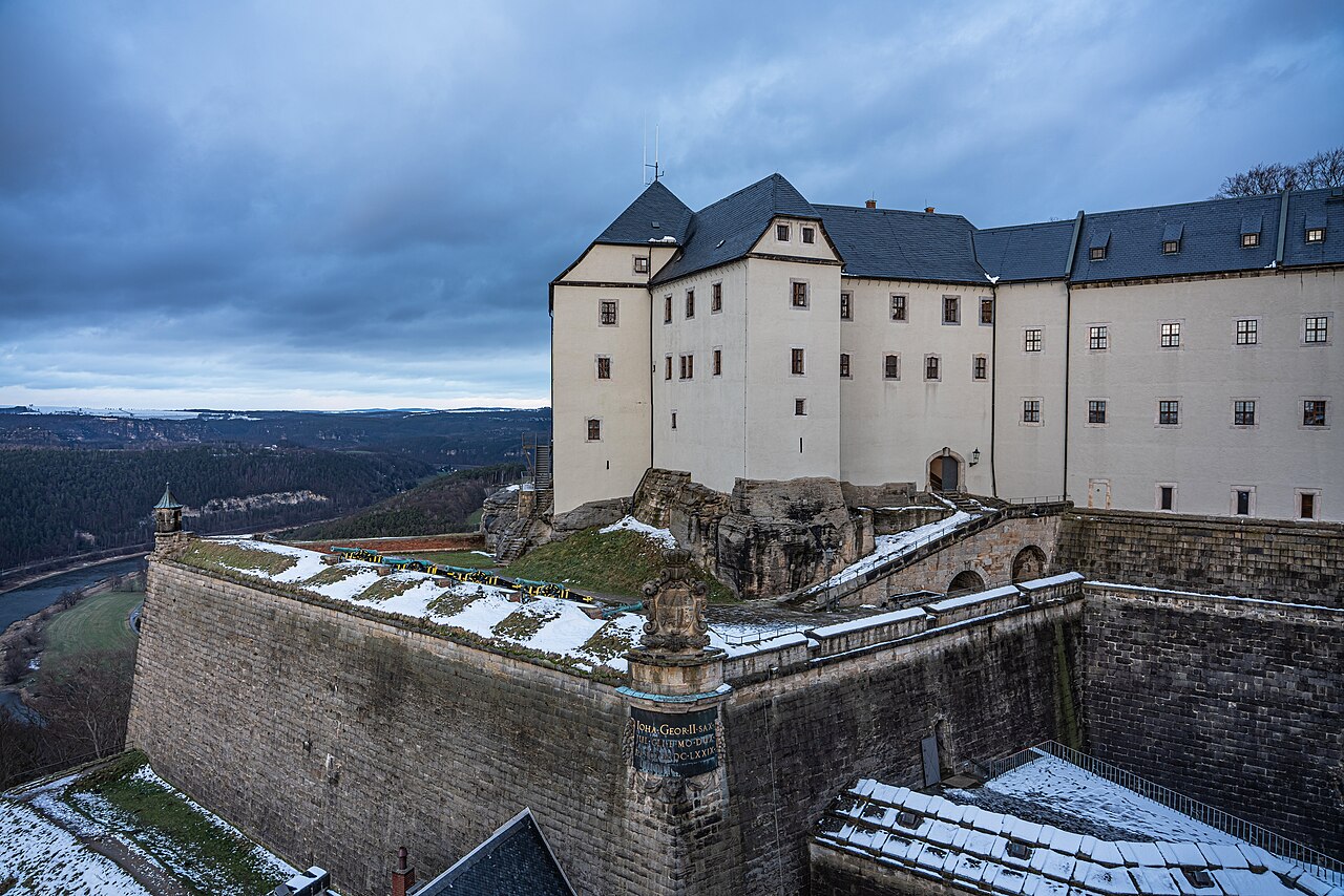 Konigstein Fortress — Germany castle
