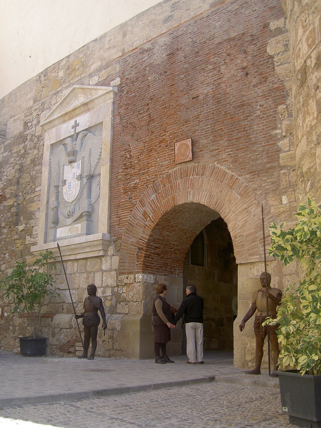 Puerta de Santa Ana, Melilla — Spain castle