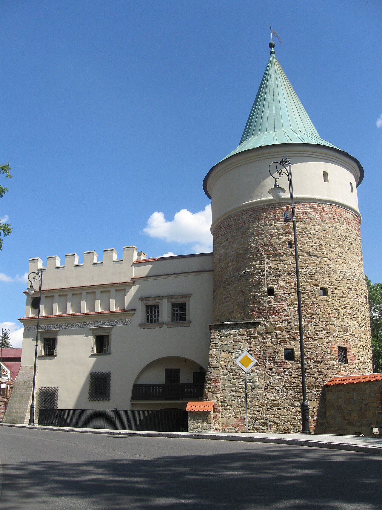 Piast castle Biecz — Poland castle