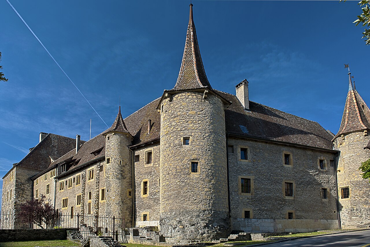 Colombier Castle — Switzerland castle