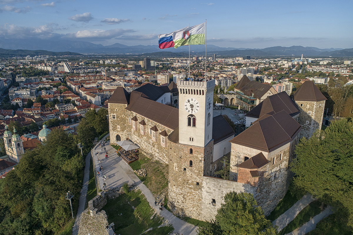Lublana — Slovenia castle