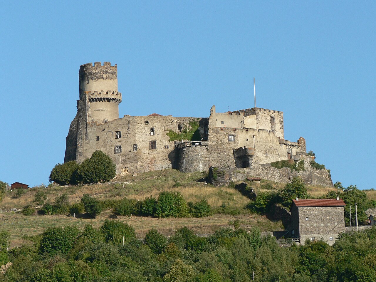 Tournoël Castle — France castle