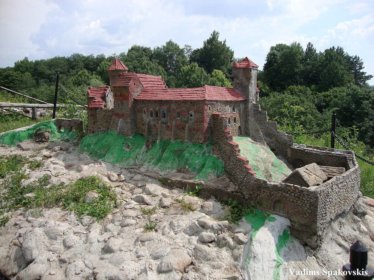 Dinaburga Castle Ruins — Latvia castle