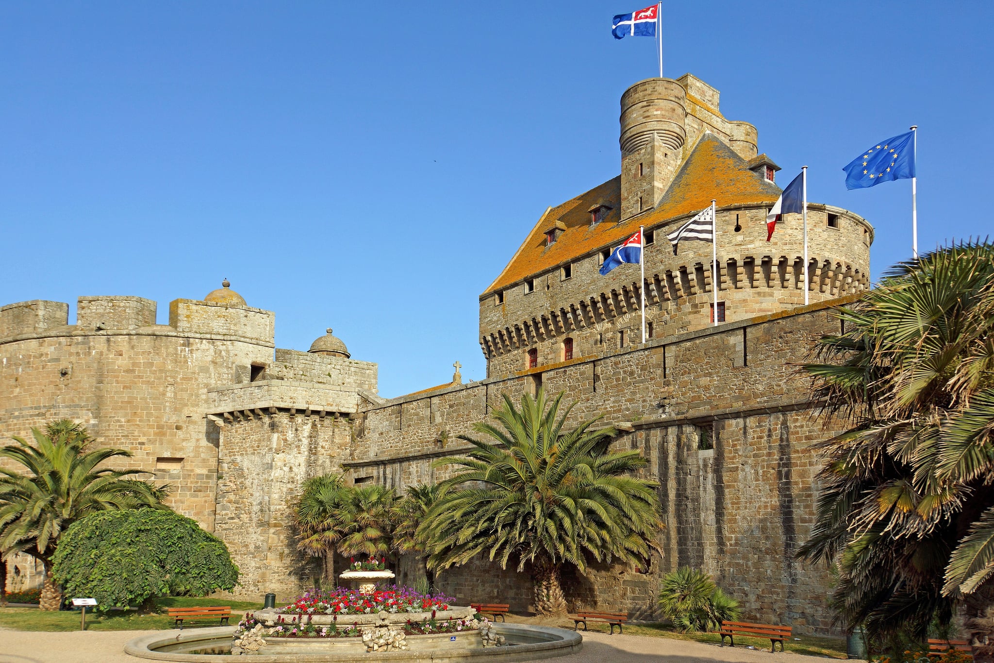 St. Malo Castle — France castle