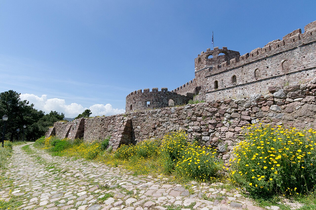 Castle of Mytilene — Greece castle