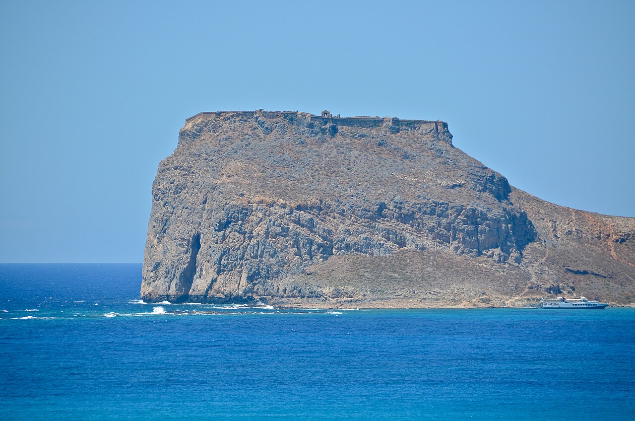 Gramvousa Fortress — Greece castle