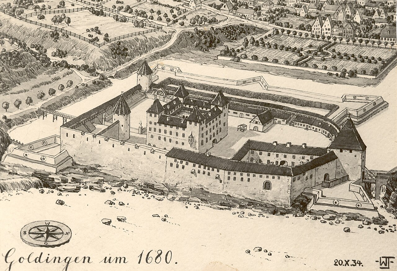 Kuldiga — Latvia castle