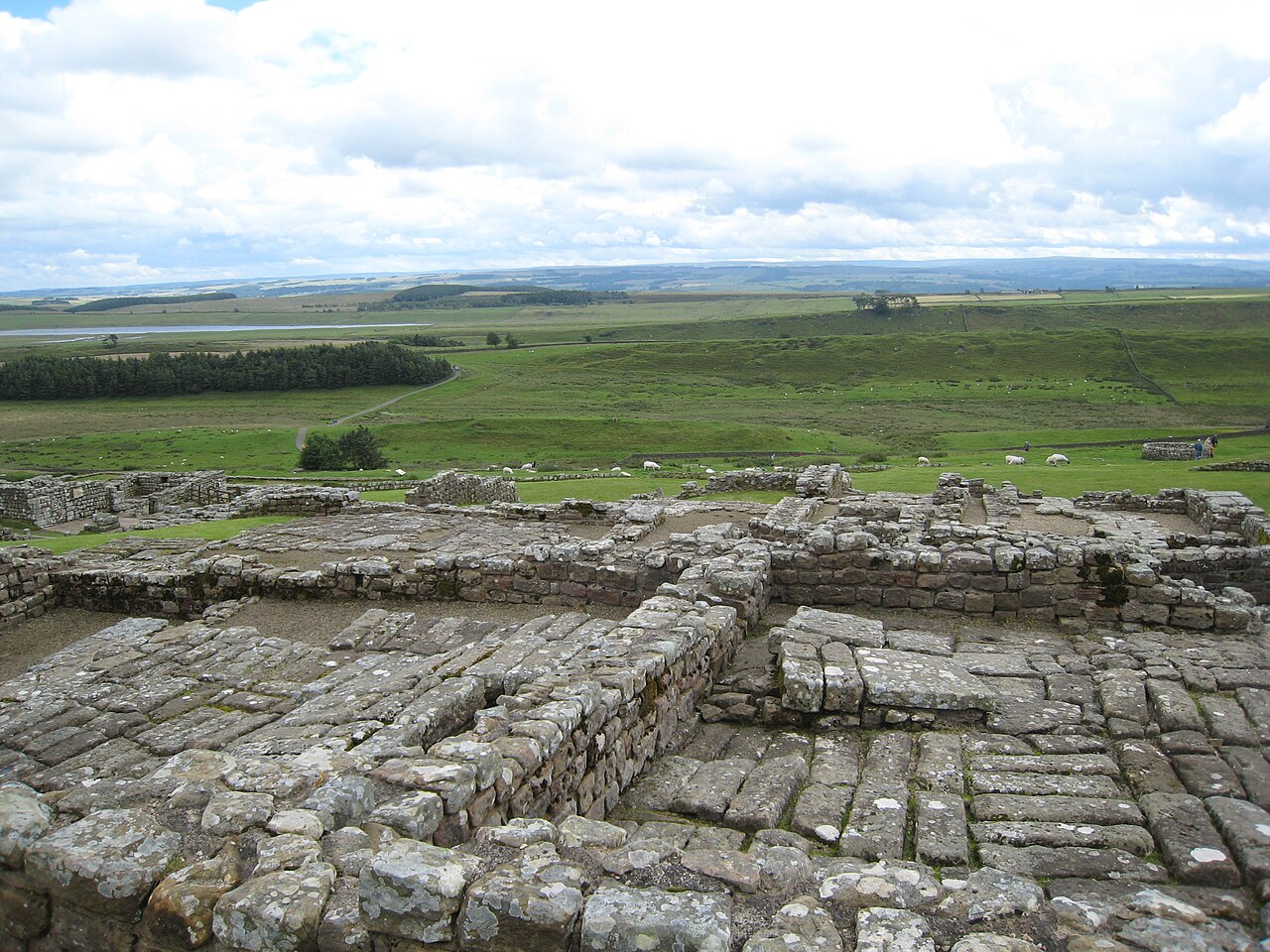 Housesteads Roman Fort — United Kingdom of Great Britain and Northern Ireland castle