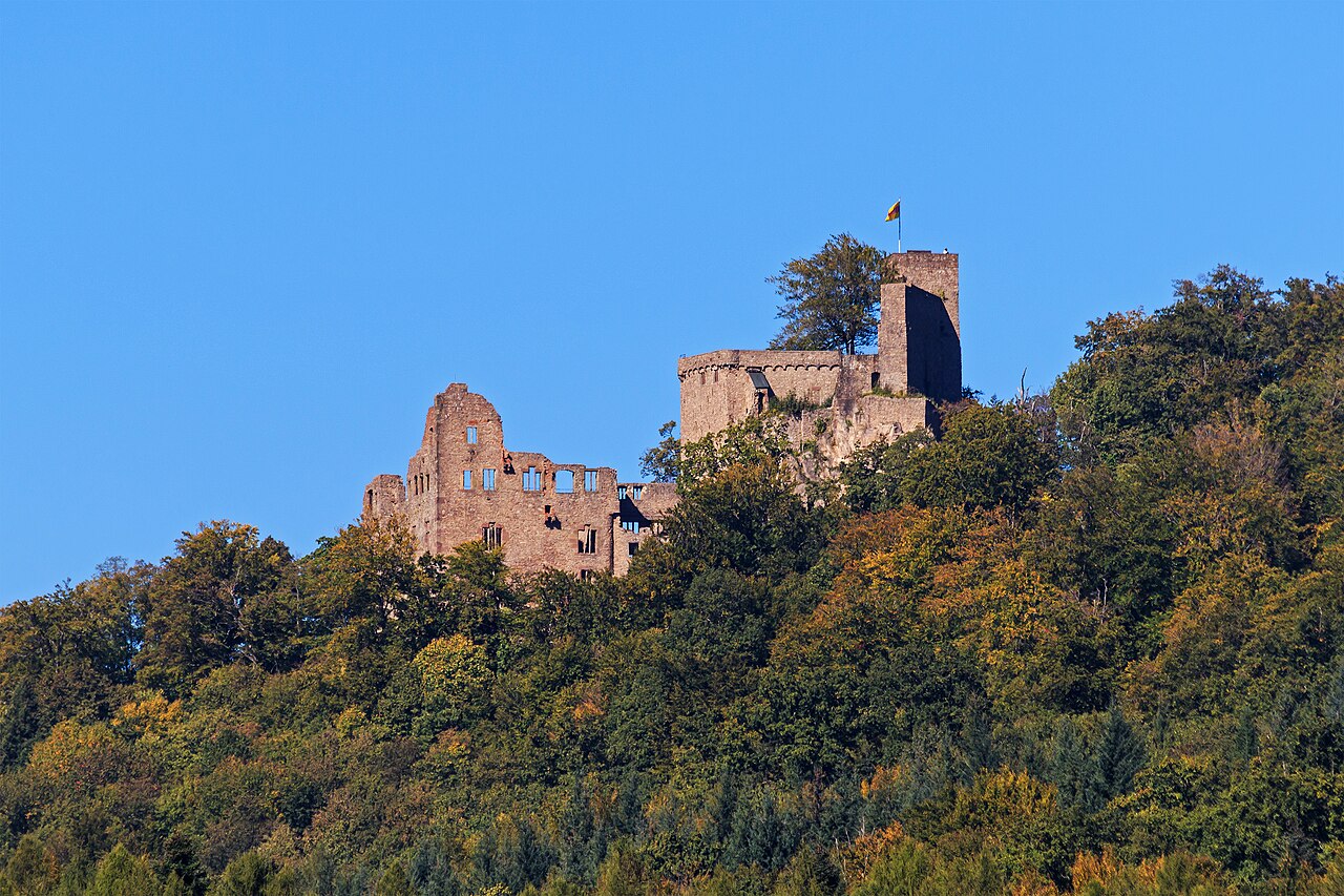 Hohenbaden Castle Ruins — Germany castle