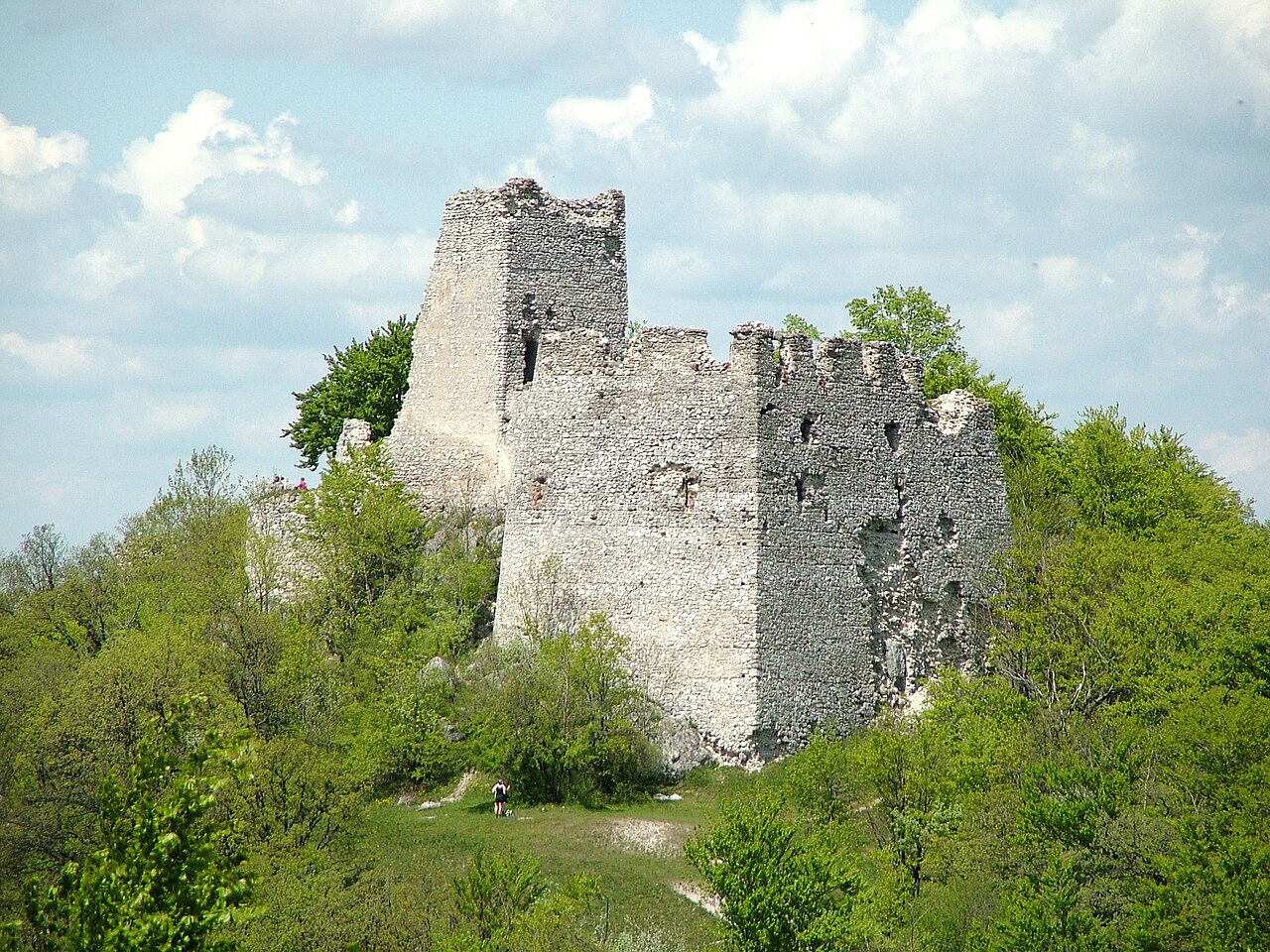 Tematín Castle Ruins — Slovakia castle