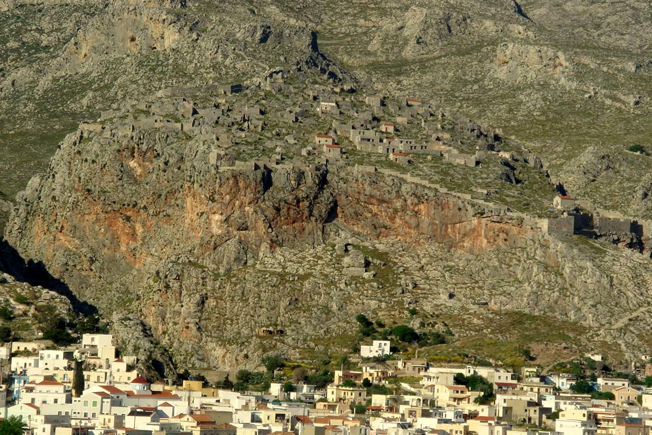 Castle of Chora, Kalymnos — Greece castle