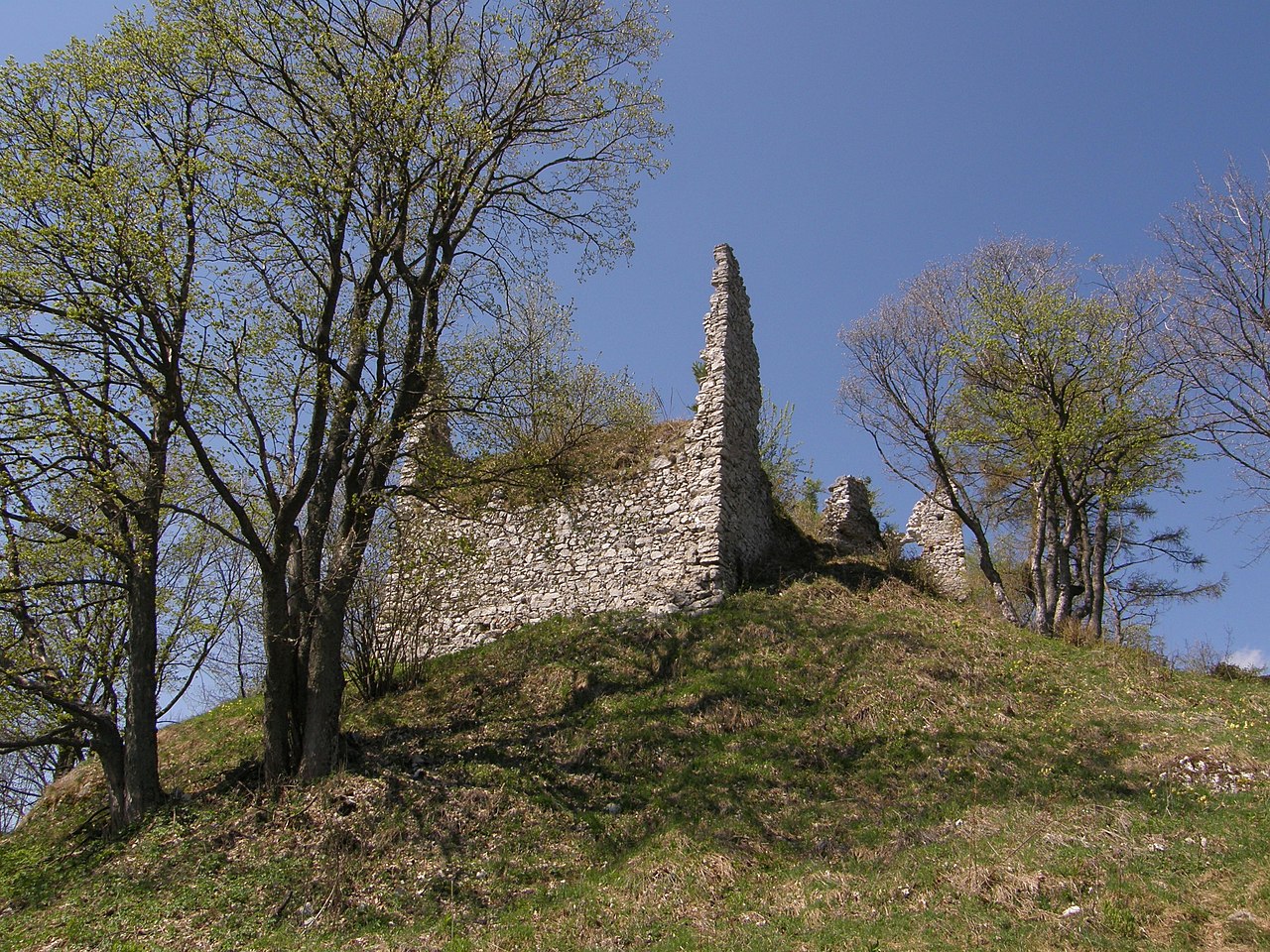Zniev Castle Ruins — Slovakia castle