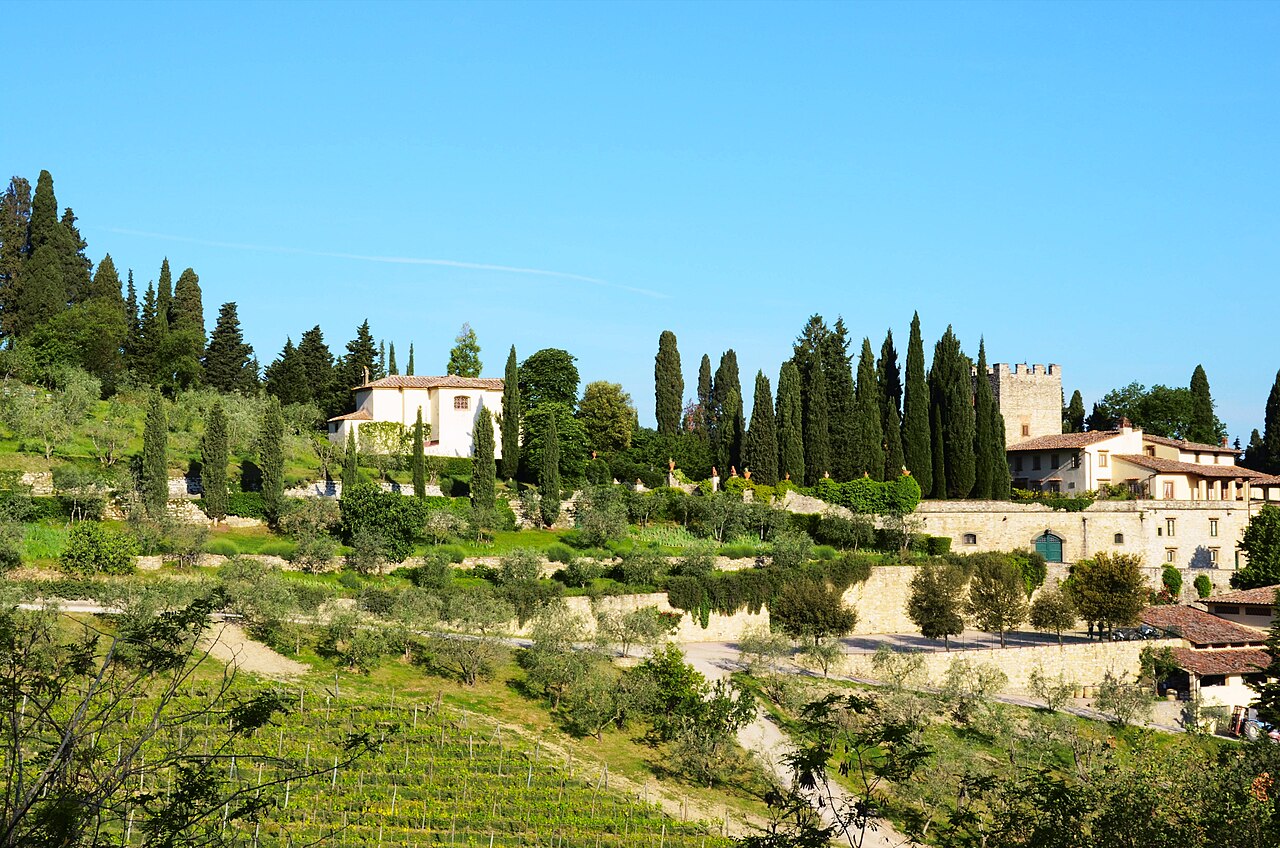 Castle of Verrazzano — Italy castle