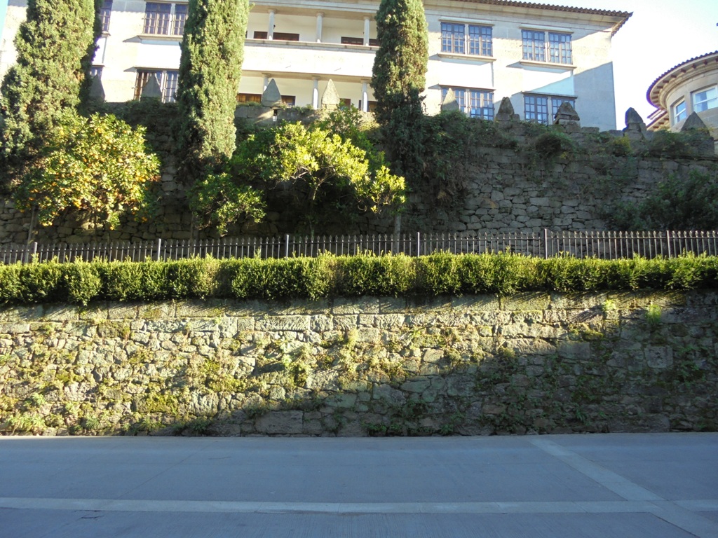 Wall of Pontevedra — Spain castle