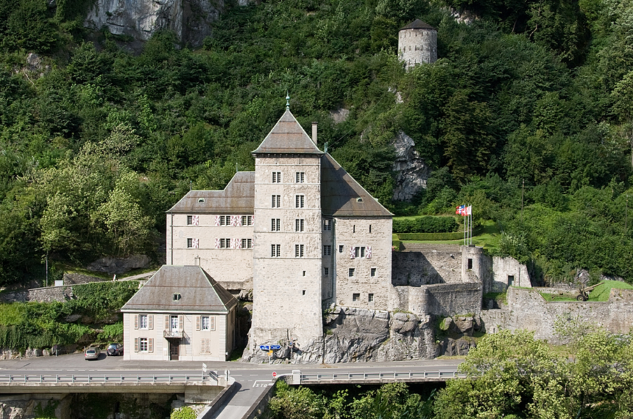Saint-Maurice Castle — Switzerland castle