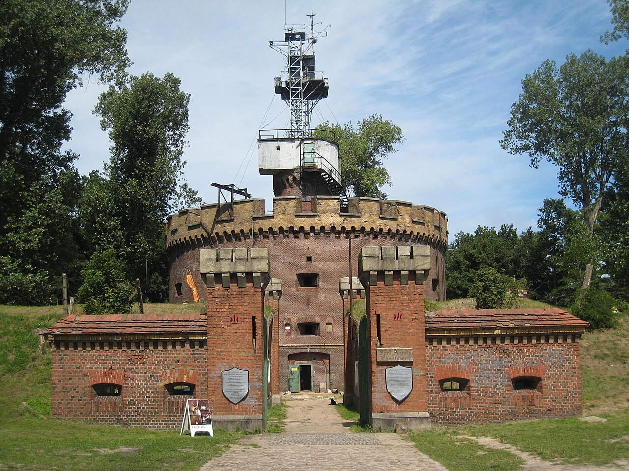 Angel's Fort in Świnoujście — Poland castle